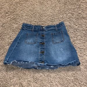 Jean skirt